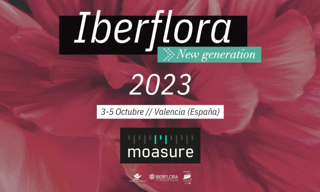 Moasure exposeert op Iberflora 2023 in Spanje